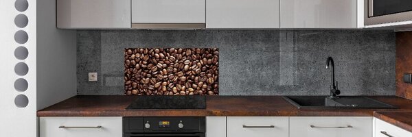 Panou sticla securizata bucatarie Boabe de cafea