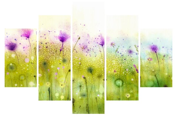 Tablou - Flori de luncă (150x105 cm)