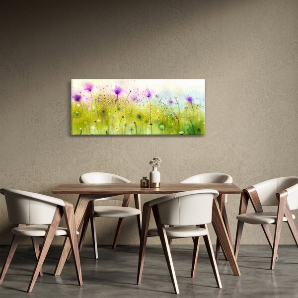 Tablou - Flori de luncă (120x50 cm)