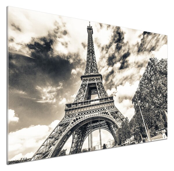 Sticlă pentru bucătărie Turnul Eiffel din Paris