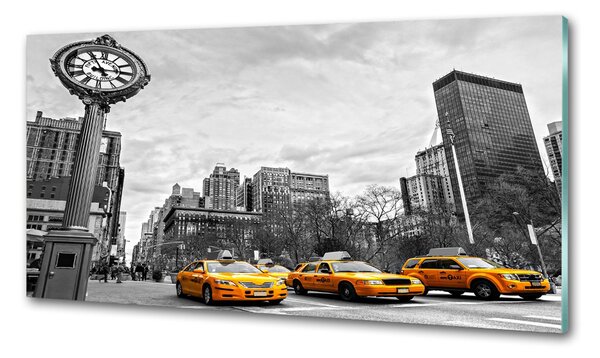 Sticlă bucătărie New York taxiuri