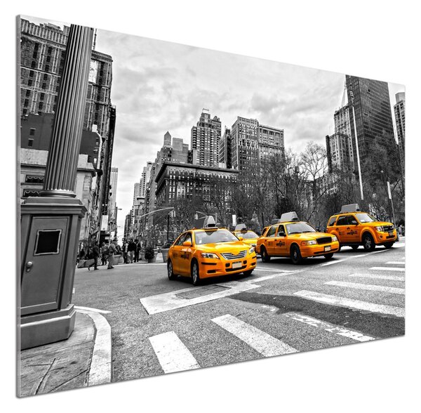 Sticlă bucătărie New York taxiuri