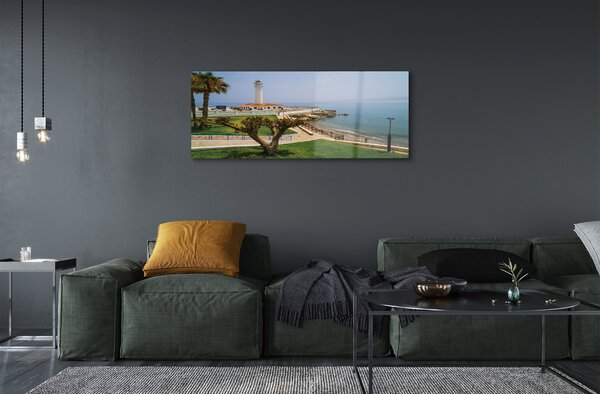 Tablouri acrilice Spania Coast far