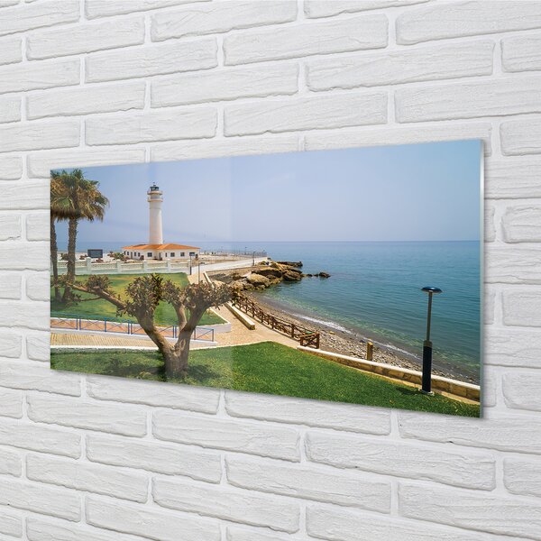 Tablouri acrilice Spania Coast far