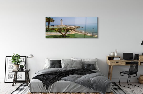 Tablouri acrilice Spania Coast far