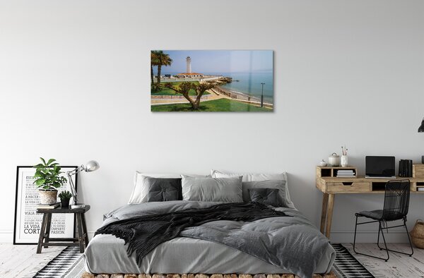 Tablouri acrilice Spania Coast far