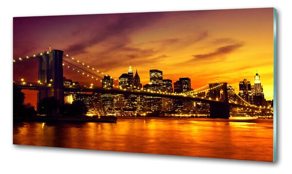 Panou perete bucătărie Podul Brooklyn