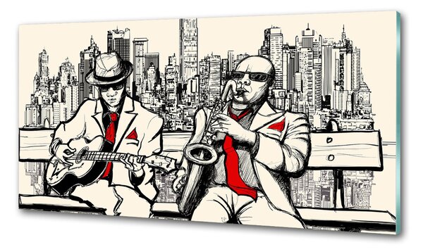 Panou de bucătărie New York Jazz