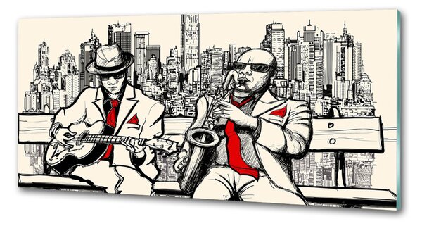 Panou de bucătărie New York Jazz