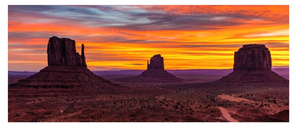 Tablou - Monumentul Valley în Arizona (120x50 cm)