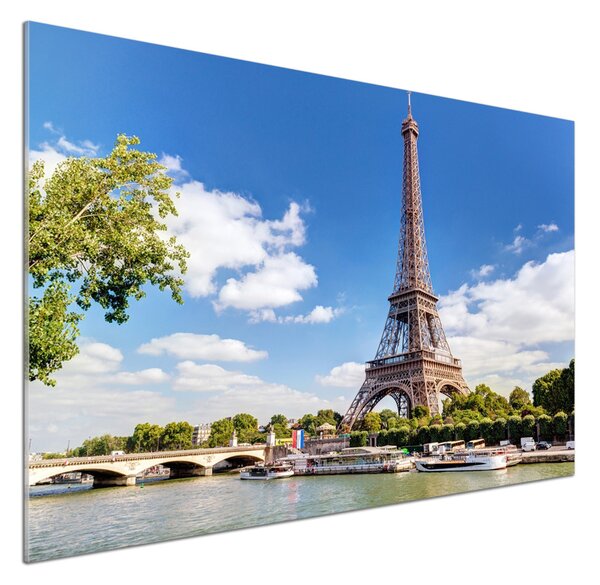 Panou sticla securizata bucatarie Turnul Eiffel din Paris