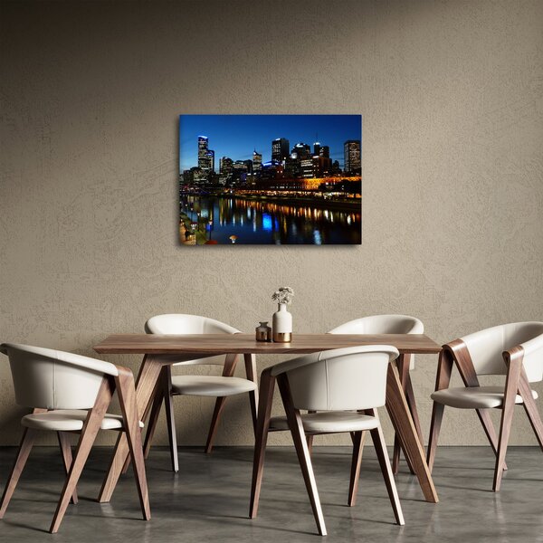 Tablou cu noaptea în Melbourne (70x50 cm)