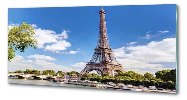 Panou sticla securizata bucatarie Turnul Eiffel din Paris