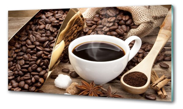 Panou perete bucătărie ceașcă de cafea