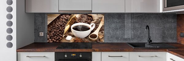 Panou perete bucătărie ceașcă de cafea
