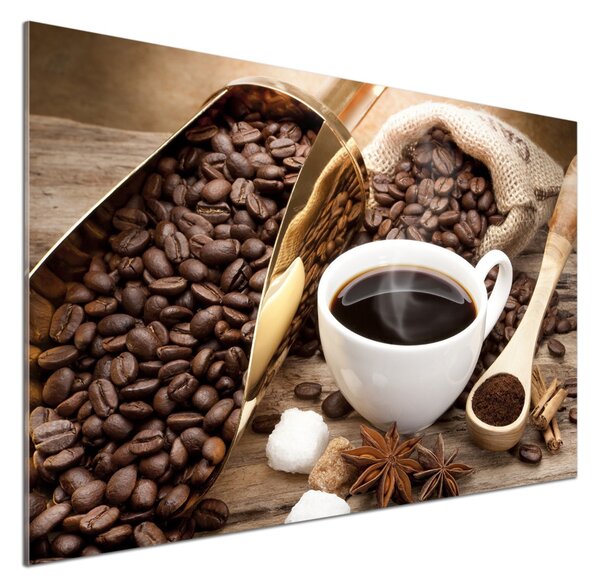 Panou perete bucătărie ceașcă de cafea