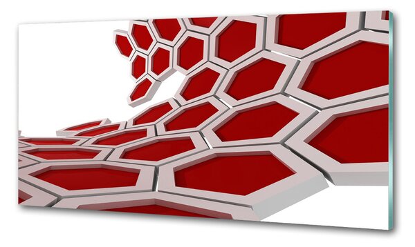 Sticlă bucătărie 3D Abstracție