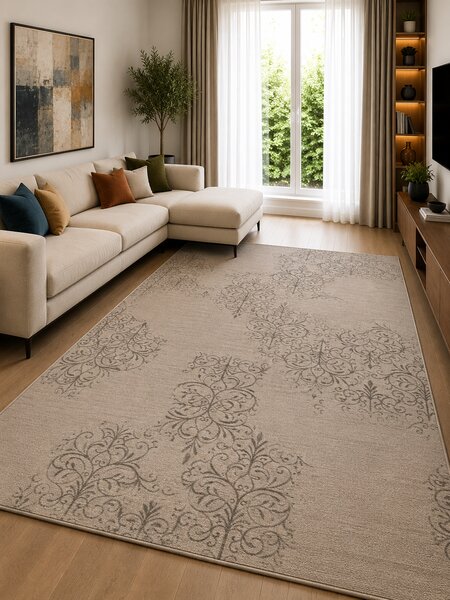 Covor Modern, Jeans 6078, Bej, Diverse Dimensiuni