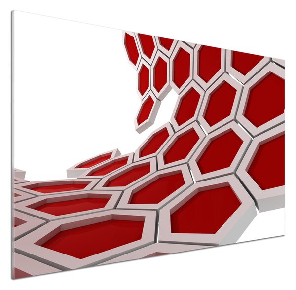 Sticlă bucătărie 3D Abstracție