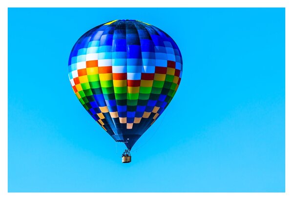 Tablou - Balon cu aer cald (90x60 cm)
