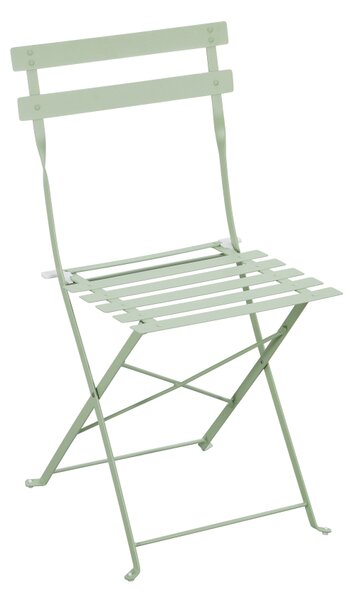 Set Bistro Flair - mobilier terasa gradina, 2 scaune + masa, otel vopsit - Verde (Olive Green)