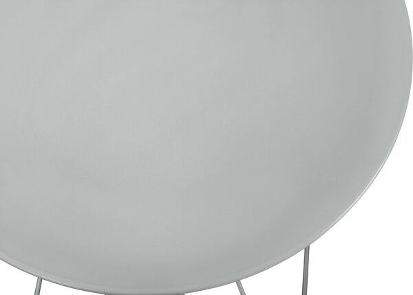 Set Bistro Flair - mobilier terasa gradina, 2 scaune + masa, otel vopsit - Gri Deschis (Cool Grey)