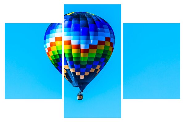 Tablou - Balon cu aer cald (90x60 cm)