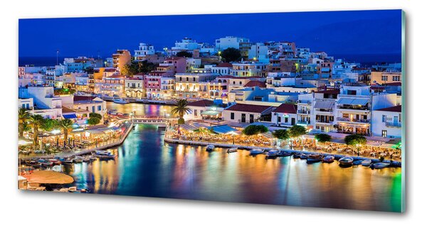 Panou sticla securizata bucatarie Creta Grecia