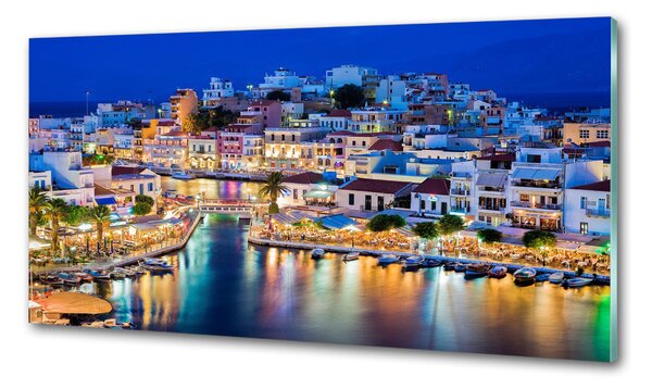 Panou sticla securizata bucatarie Creta Grecia