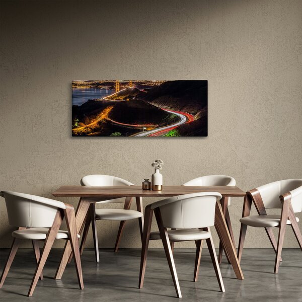 Tablou - Golden Gate Bridge (120x50 cm)