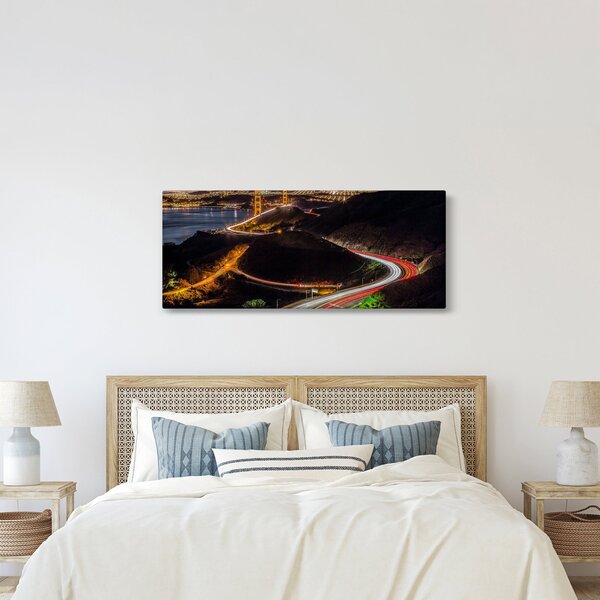 Tablou - Golden Gate Bridge (120x50 cm)