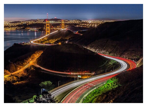 Tablou - Golden Gate Bridge (70x50 cm)