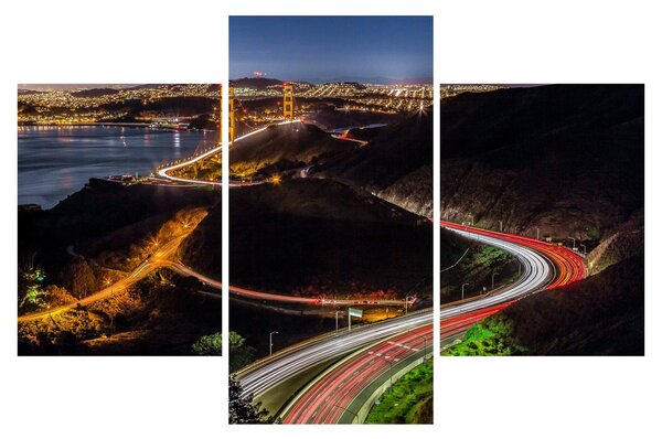 Tablou - Golden Gate Bridge (90x60 cm)