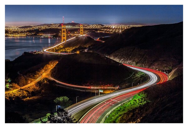 Tablou - Golden Gate Bridge (90x60 cm)