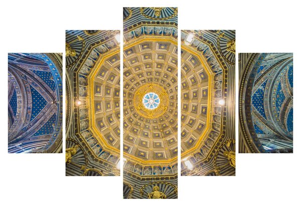 Tablou cu tavanul bisericii Siena (150x105 cm)
