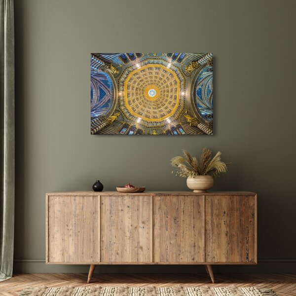 Tablou cu tavanul bisericii Siena (90x60 cm)