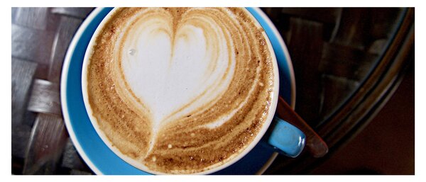 Tablou - Latte art (120x50 cm)