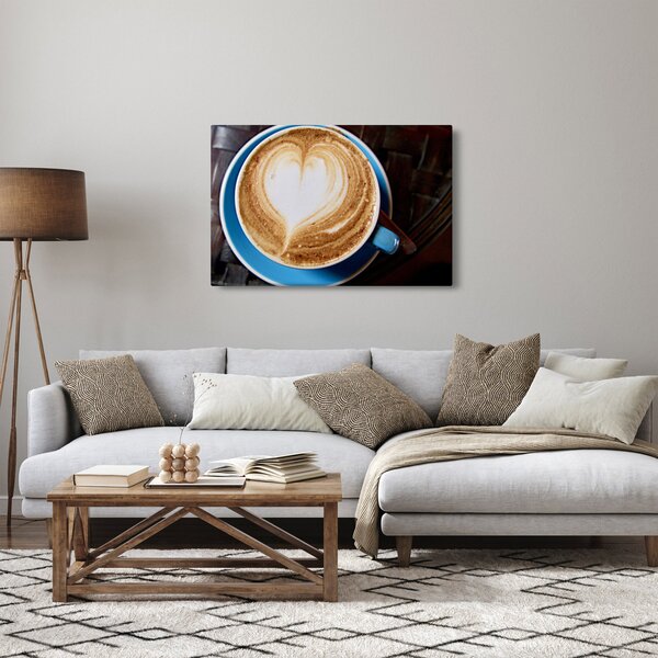Tablou - Latte art (90x60 cm)