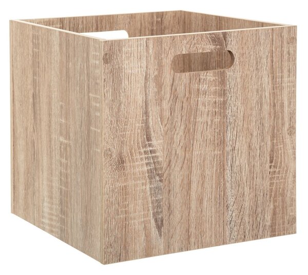 Cutie de depozitare din lemn, 31 x 31 cm