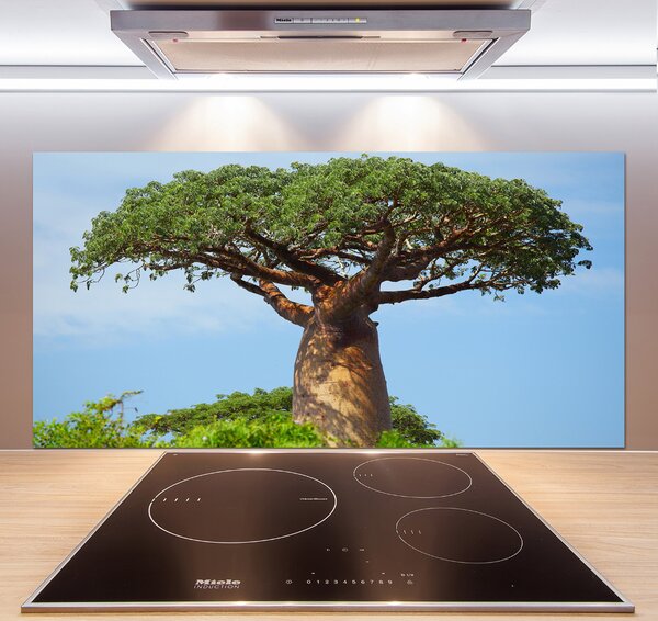 Sticlă printata bucătărie Baobab