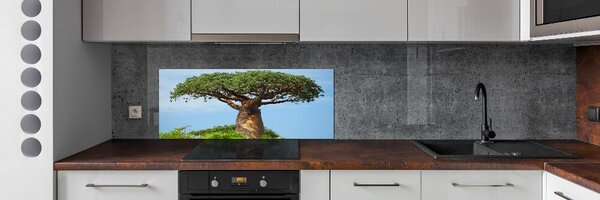Sticlă printata bucătărie Baobab