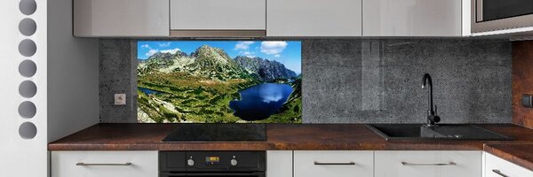 Panou sticla securizata bucatarie Valley în munți