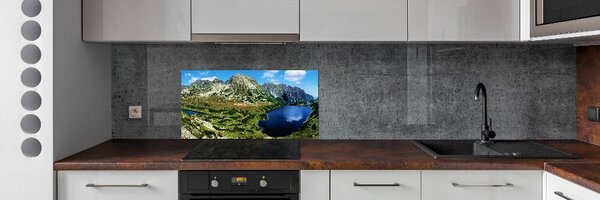 Panou sticla securizata bucatarie Valley în munți
