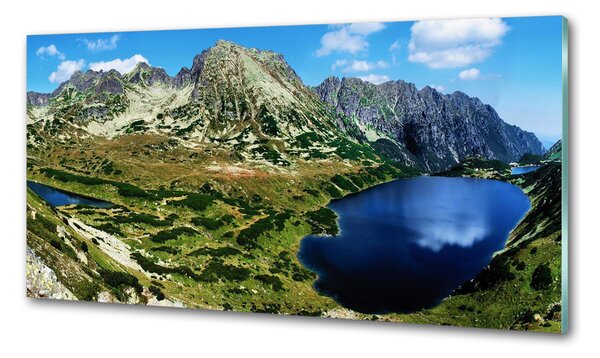 Panou sticla securizata bucatarie Valley în munți
