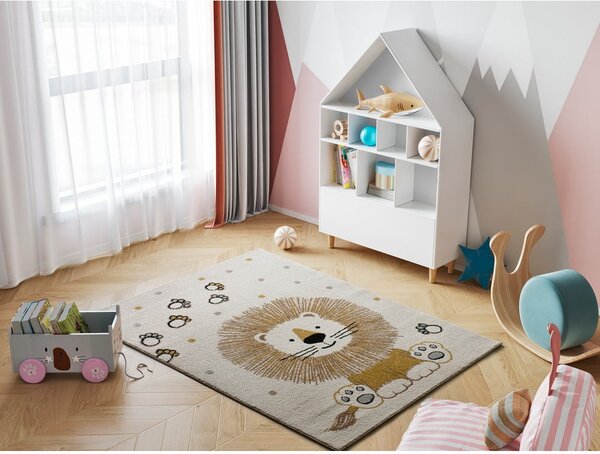 Covor pentru copii crem 120x170 cm Beats – Universal