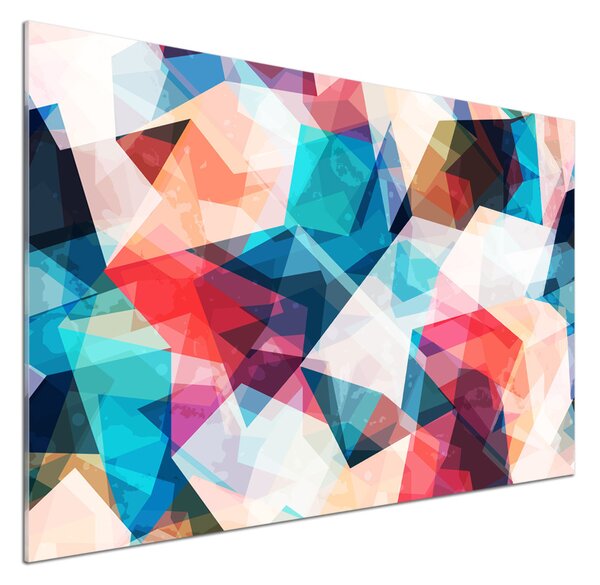 Sticlă printata bucătărie mozaic abstract