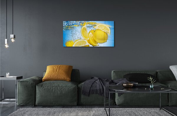Tablouri acrilice Lemon în apă