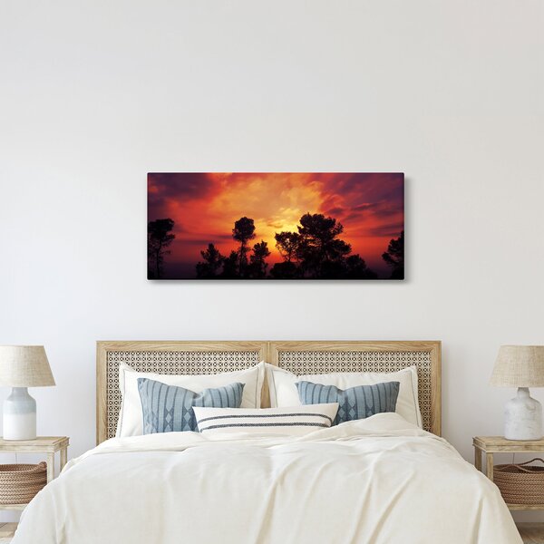 Tablou apus de soare (120x50 cm)