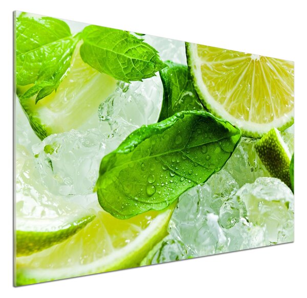 Panou de bucătărie Lime de gheață