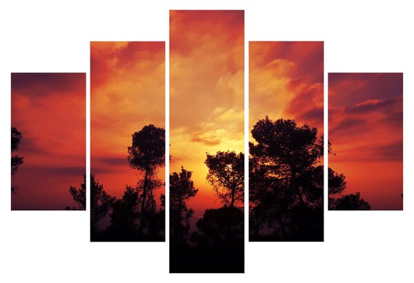 Tablou apus de soare (150x105 cm)